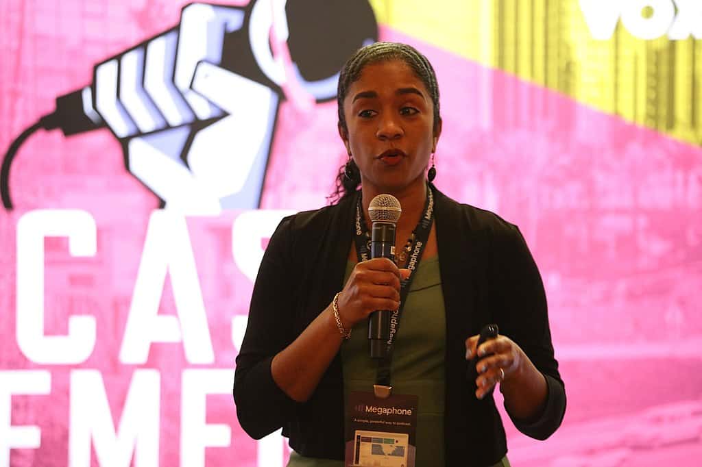Alicia Butler Pierre At Podcast Movement